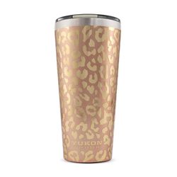 Yukon Outfitters 32 fl. oz. Gold Leopard BPA Free Double Wall Tumbler
