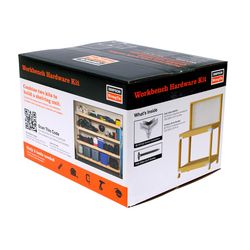 Simpson Strong-Tie 6.5 in. H X 8 in. W 18 speed Galvanized Steel Shelf Hardware Kit