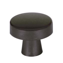 Amerock Blackrock Transitional Round Cabinet Knob 1-5/16 in. D 1-1/16 in. Black Bronze 1 pk