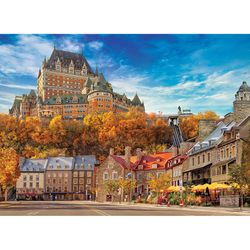 Eurographics Quartier Petit Champlain Quebec Jigsaw Puzzles	 Multicolored 1000 pc