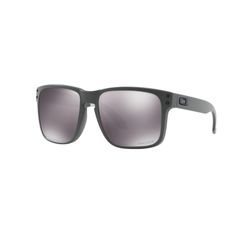Oakley Holbrook Sunglasses Unisex Matte Dark Gray Frame Prizm Black Lens Blue Light Blocking