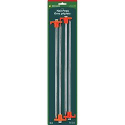 Coghlan's Orange Nail Pegs 15 in. H X 5.330 in. W X 15 in. L 4 pk
