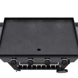Charbroil Performance Series 4 Burner Liquid Propane Outdoor Griddle Black