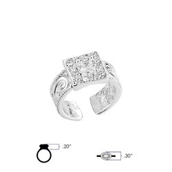 Montana Silversmiths Women's Desert Whirl Open Ring
