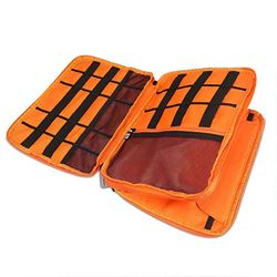 Mad Man Orange Tech Accessory Organizer