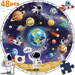 iPlay iLearn Plane Planets Solar System Puzzle