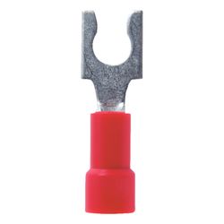 Jandorf 22-18 Ga. Insulated Wire Spade Terminal Red 5 pk