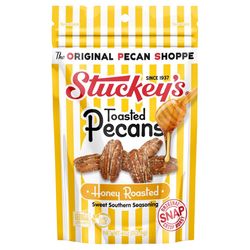 Stuckey's Honey Roasted Pecans 4 oz Bagged
