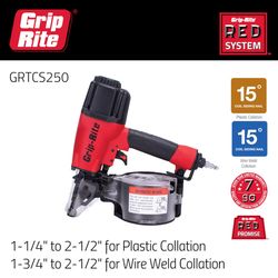 Grip-Rite 15 deg Coil Siding Nailer