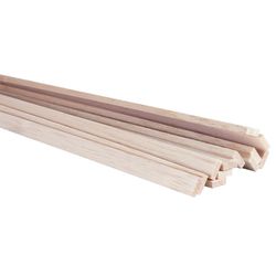 Midwest Products 3/16 in. X 3/8 in. W X 3 ft. L Balsawood Strip #2/BTR Premium Grade