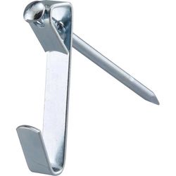 HILLMAN Zinc Silver Conventional Picture Hanger 50 lb 1 pk