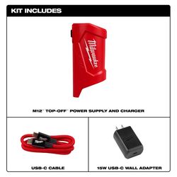 Milwaukee Battery Powered Phone Charger