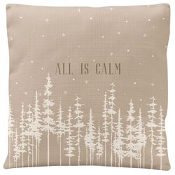 Karma 18 in. L Brown/White Polyester Pillow