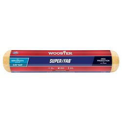 Wooster Super/Fab Fabric 14 in. W X 3/8 in. Regular Paint Roller Cover 1 pk