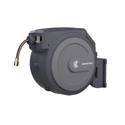 Giraffe 90 ft. Gray Retractable Hose Reel with Hose