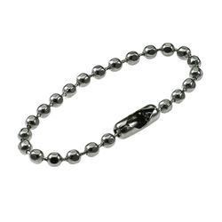 Lucky Line Nickel-Plated Steel Silver Ball Chain