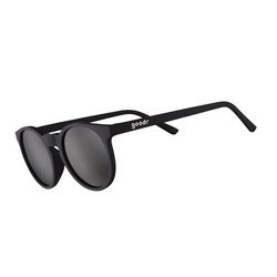 goodr Circle G - It’s Not Black It’s Obsidian Sunglasses Unisex Black Frame Black Lens Polarized