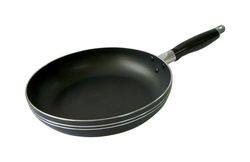 Bene Casa Aluminum Fry Pan 12 in. Black