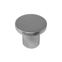 Laurey Wynwood Transitional Round Cabinet Knob 1 in. D 0.78 in. Satin Nickel 1 pk