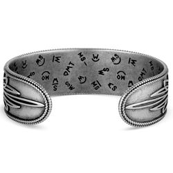 Montana Silversmiths Women's Boot Stitch Turquoise Cuff Bracelet One Size Fits Most