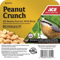Ace Peanut Crunch Suet 11 oz