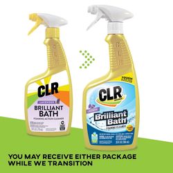 CLR Brands Brilliant Bath Lavender Scent Foaming Cleaner 26 oz Liquid