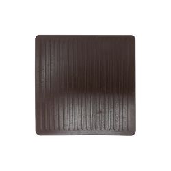 Shepherd Hardware Rubber Furniture Pad Brown Square 3 in. W X 3 in. L 2 pk