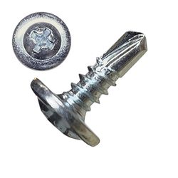 Screw Products No. 8 X 1/2 in. L Phillips Truss Head Sheet Metal Screws 1 lb 303 pk