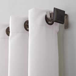 No. 918 Webster White Curtain 80 in. W X 84 in. L