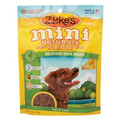 Zuke's All Natural Mini Duck Treats For Dog 6.3 in. 1 pk