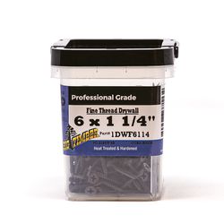 Big Timber No. 6 Sizes X 1-1/4 in. L Phillips Fine Drywall Screws 1 lb 281 pk
