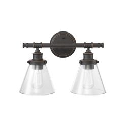 Globe Electric Parker 2-Light Oil Rubbed Bronze Wall Sconce