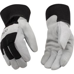 Kinco Men's Outdoor Cowhide Work Gloves Gray L 1 pair