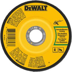 DeWalt 4 in. D X 5/8 in. X 1/4 in. thick Masonry Grinding Wheel 1 pc