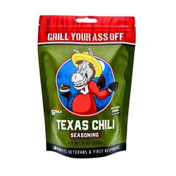 Grill Your Ass Off Texas Chili Seasoning Rub 8 oz