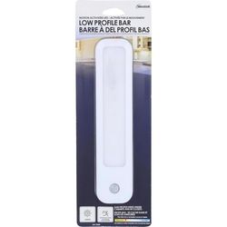 Westek 8.5 in. L White Battery Powered LED Motion Light Bar 95 lm