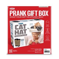 Prank-O Cat Hat Prank Gift Box Paper 1 pk
