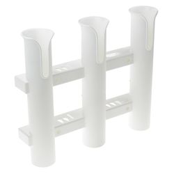 T-H Marine Boating Essentials ABS Plastic Fishing Rod Holder 3 pk