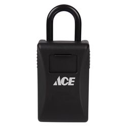 Ace 4-7/8 in. H X 3-1/8 in. W X 1-5/8  L Aluminum 4-Dial Combination Lock Box