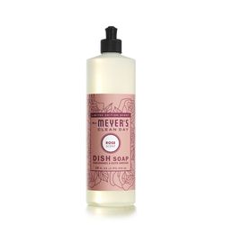 Mrs. Meyer's Clean Day Rose Scent Liquid Dish Soap 16 ounce 1 pack
