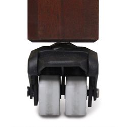 Big Green Egg Swivel Caster Set Steel 2 in. H