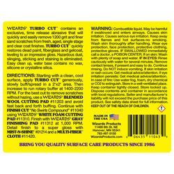 Wizards Turbo Cut Polishing Compound 1 gal