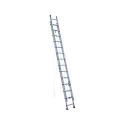 Werner 28 ft. H Aluminum Extension Ladder Type II 225 lb. cap.