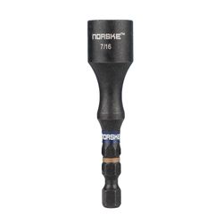 Norske 7/16 in. X 2-9/16 in. L S2 Steel Magnetic Nut Setter 1 pk