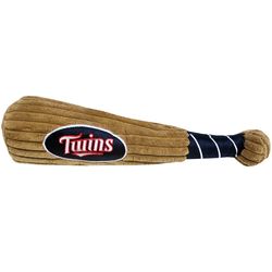 Pets First MLB For Dog Brown Plush Minnesota Twins Dog Toy 1 pk