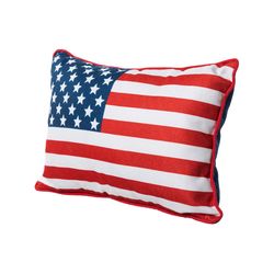 Glitzhome Patriotic Pillow Polyester 1 pc