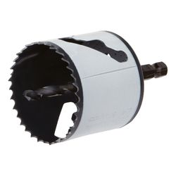 LENOX Speed Slot 2-1/4 in. Bi-Metal 1.5 in. L Hole Saw Arbor Included