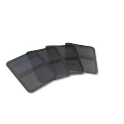 Coghlan's Black Tent Screen Patches 3.5 in. H X 3 in. L 4 pk