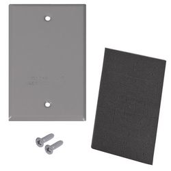 Sigma Rectangle Stamped Steel 1 gang 4.52 in. H X 2.77 in. W Flat Box Cover