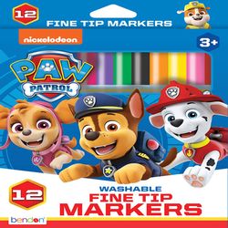 Bendon Nickelodeon Assorted Fine Tip Markers 12 pk